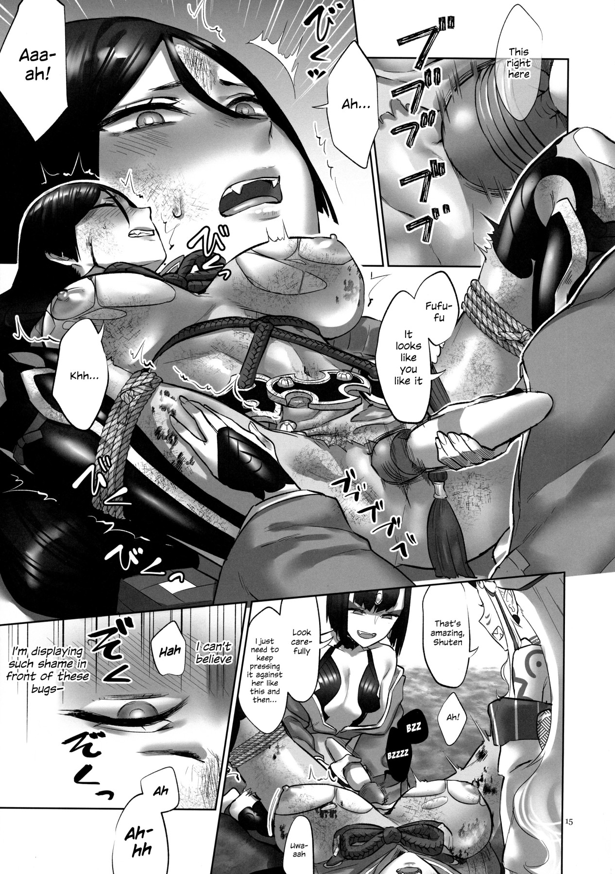 Hentai Manga Comic-Fighting Oni On Their Island-Read-13